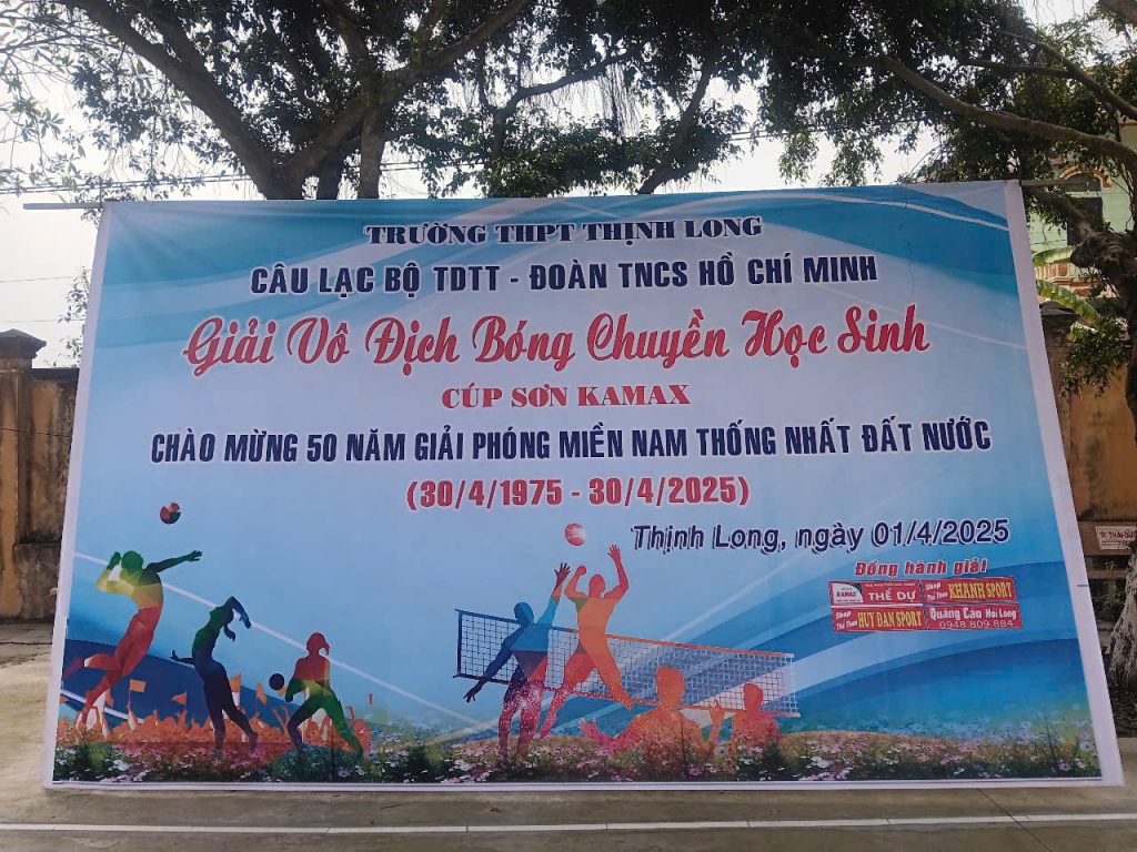 Sơn Kamax Đồng Hành Cùng Giải Bóng Chuyền Hơi THPT Thịnh Long: Lan Tỏa Tinh Thần Thể Thao Và Chắp Cánh Cho Thế Hệ Trẻ