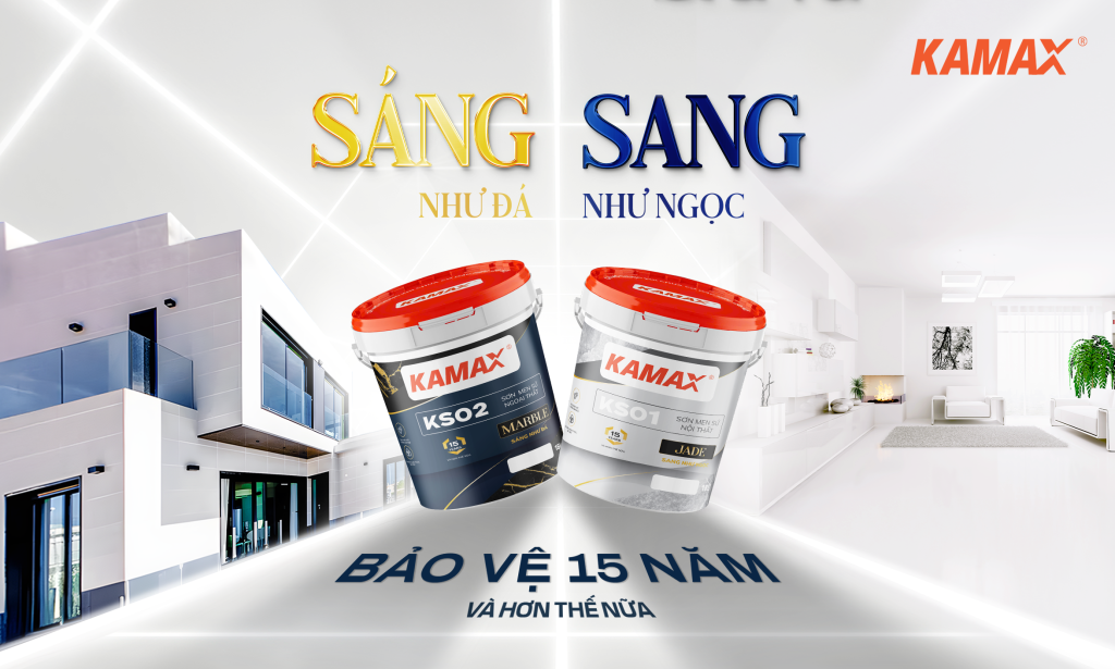 Sơn men sứ Kamax