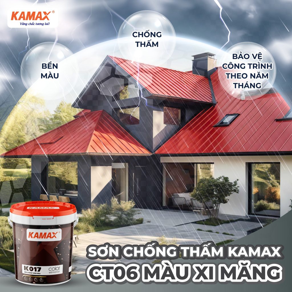 Sơn chống thấm Kamax