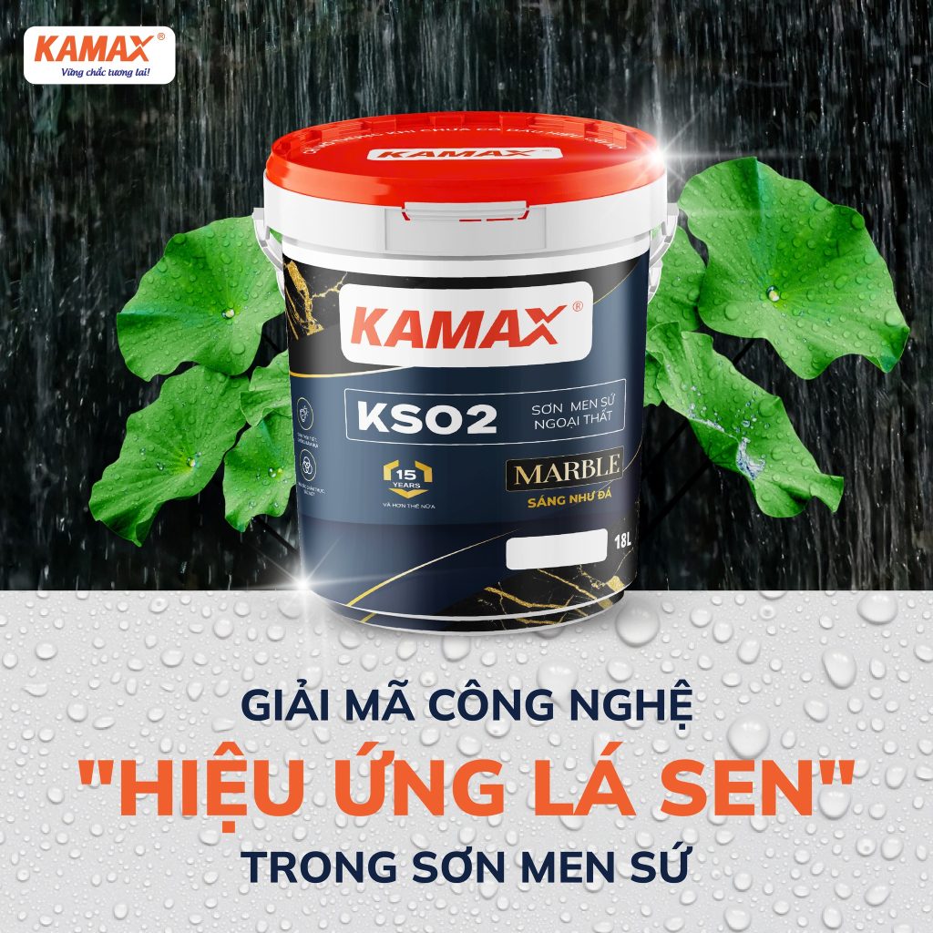 Sơn men sứ Kamax