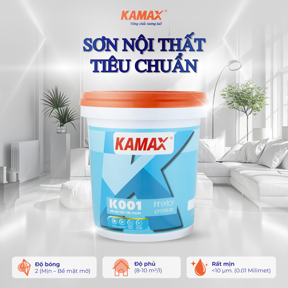 K001 – Sơn nội thất tiêu chuẩn