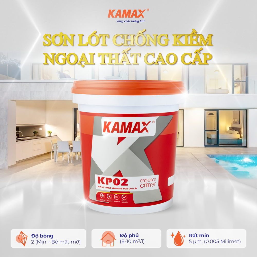 KP02 – Sơn lót chống kiềm ngoại thất cao cấp