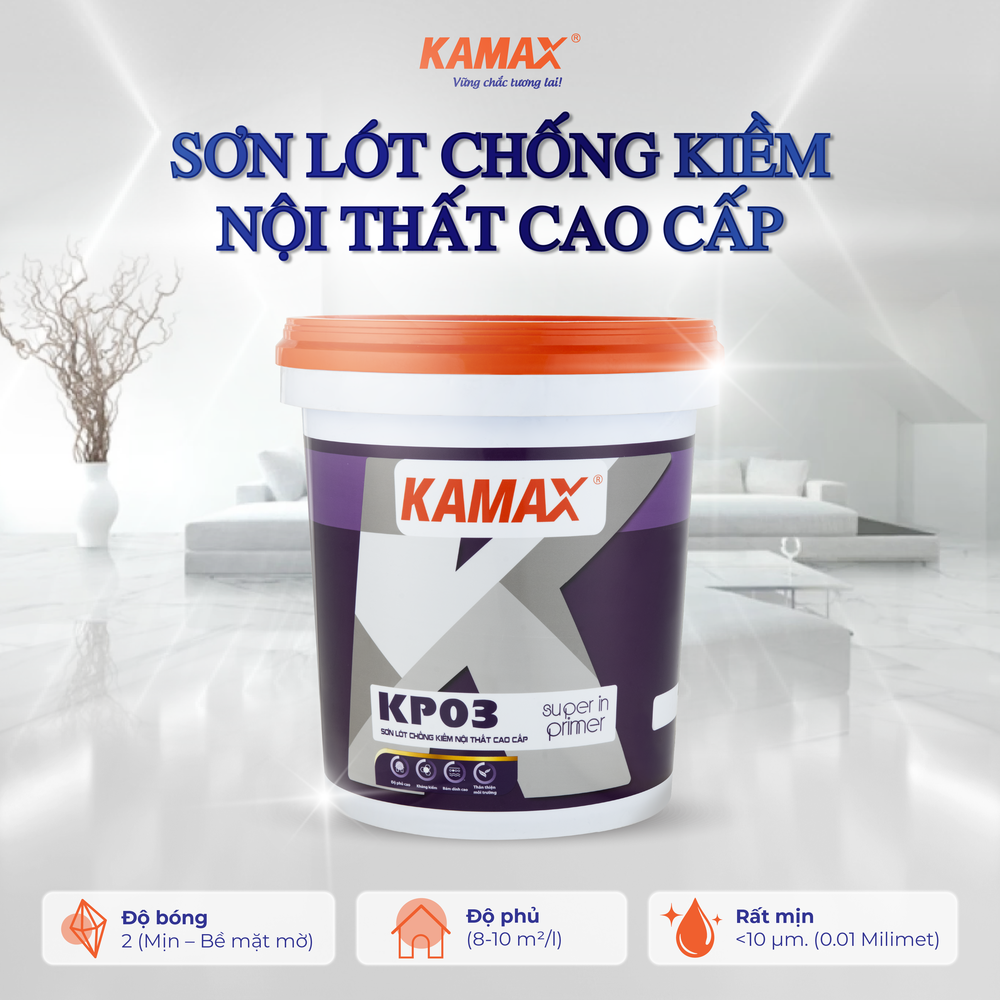 KP03 – Sơn lót chống kiềm nội thất cao cấp