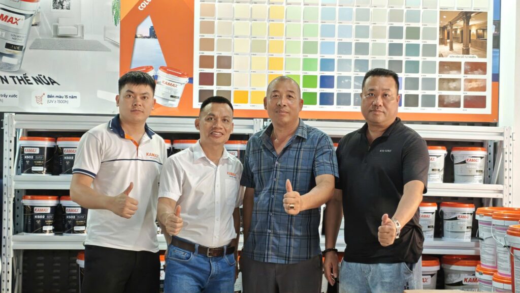 Đại lý sơn Kamax