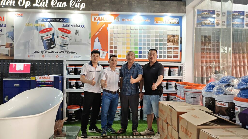 Đại lý sơn Kamax